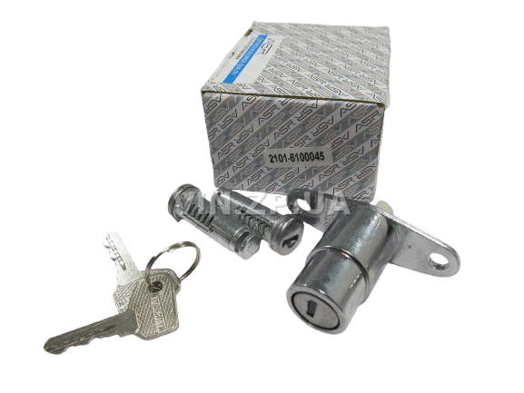 Замок багажника ВАЗ 2101, 21011, с личинками, замок 1шт + личинка 2шт + ключ 2шт ASR 5