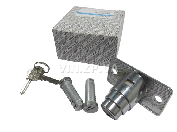 Замок багажника ВАЗ 2102, 2121, с личинками, замок 1шт + личинка 2шт + ключ 2шт ASR 5