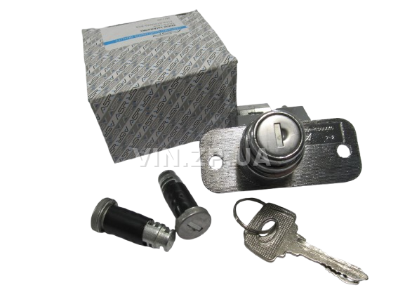 Замок багажника ВАЗ 2108, 2109, 2113, 2114, с личинками, замок 1шт + личинка 2шт + ключ 2шт ASR 5