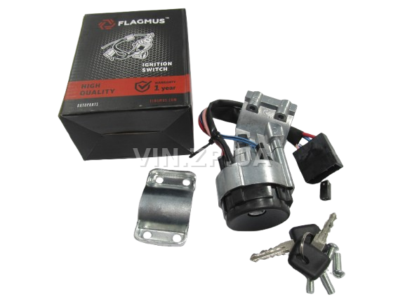 Замок зажигания ВАЗ 1117, 1118, 1119, 2170, 2171, 2172, 2123, под иммобилайзер FLAGMUS 4