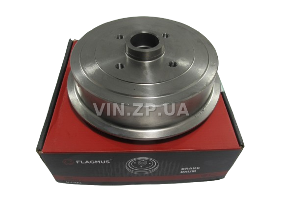 Барабан Тормозной FLAGMUS Ланос Сенс Задний Чугунный Со Ступицей 96193771 3