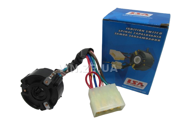 Контактная группа замка зажигания ГАЗ 3302, 2217, 2705, 7 контактов LSA 4