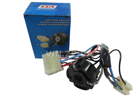 Контактная группа замка зажигания ВАЗ 2108, 2109, 21099, ОКА 1111, (старый образец) LSA 1