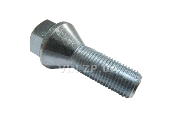 Болт колеса на титан ВАЗ 2101-2107, 2108-21099, 2114-2115, 2110-2112 АРК ключ 17, М12x1.25x28, 1шт 2