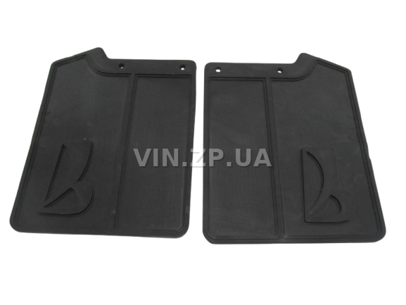 Брызговики ВАЗ 2108, 2109 CS-20 задние, к-кт 2шт с креплением, резиновые 2