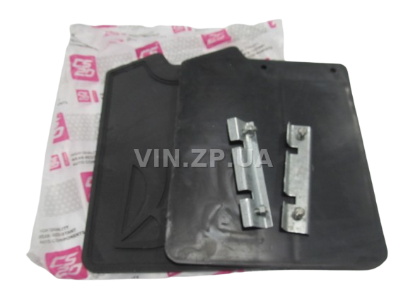 Брызговики ВАЗ 2108, 2109 CS-20 задние, к-кт 2шт с креплением, резиновые 3