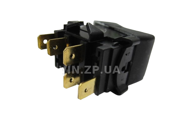 Выключатель оборотов печки ВАЗ 2105, 2104, 2107, 21213 BALATON 3 положения, 5 контактов (72.3709-02) 2