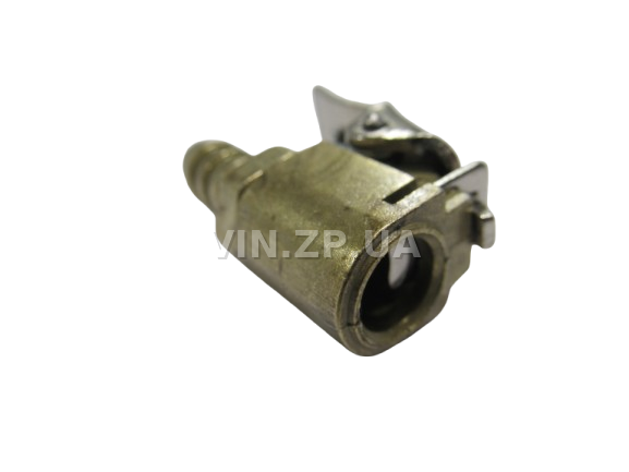 Наконечник штуцер для насоса АРК прищепка, латунь (63716)