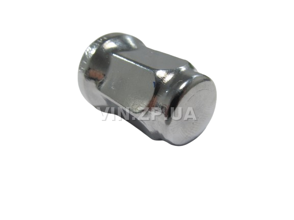 Гайка колеса Авео, Лачетти, ключ 17, закрытая, конус WALLINE хром, М12 x 1.5 x 35, 1шт, 94837389 3