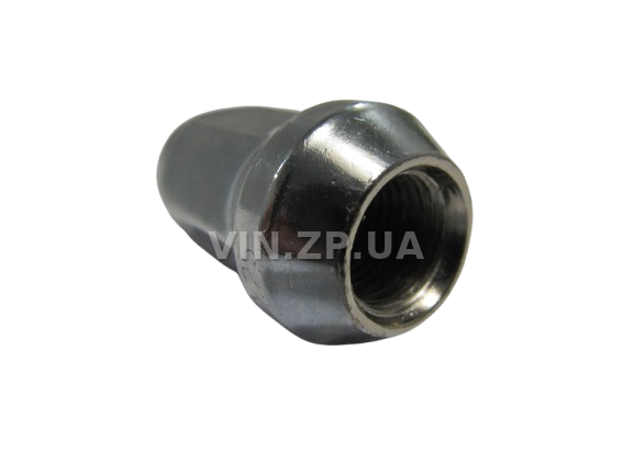 Гайка колеса ВАЗ 2121, 21213, 2131, ключ 17, закрытая, конус WALLINE хром, М12 х 1.25 х 35  1шт 1