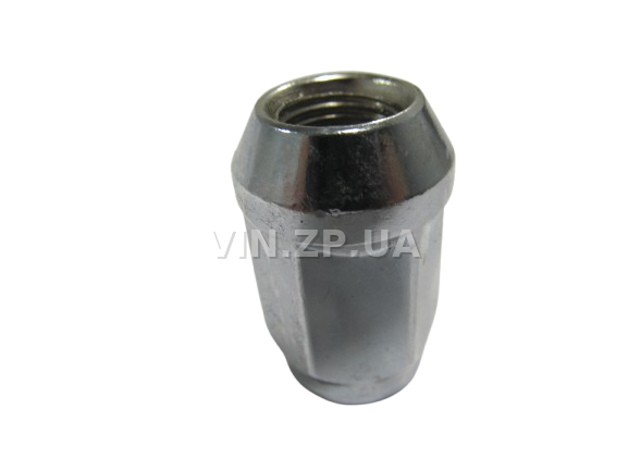 Гайка колеса ВАЗ 2121, 21213, 2131, ключ 19, закрытая, конус WALLINE хром, М12 х 1.25 х 35, 1шт 2