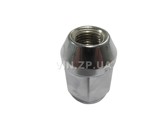 Гайка колеса ВАЗ 2121, 21213, 2131, ключ 21, закрытая, конус WALLINE хром, М12 х 1.25 х 35, 1шт 2