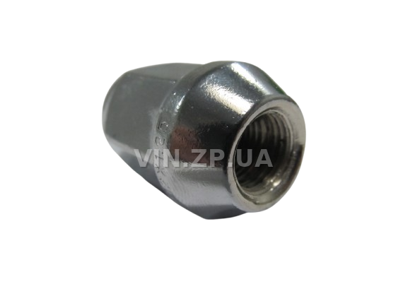 Гайка колеса ВАЗ 2121, 21213, 2131, ключ 21, закрытая, конус WALLINE хром, М12 х 1.25 х 35, 1шт 1