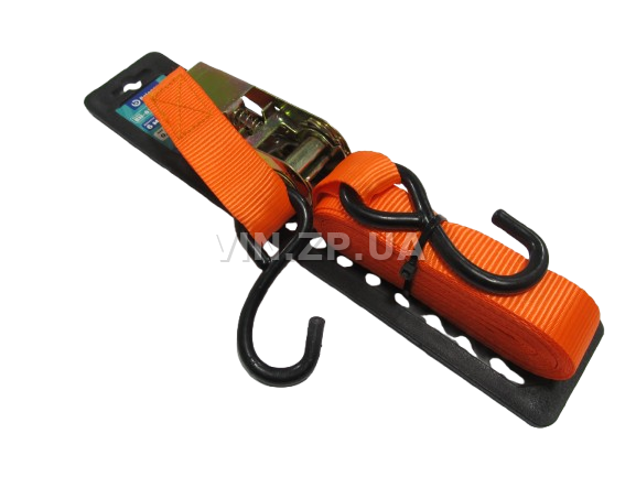 Трос ремень стяжной груза BALANSA 0.5 т, 6 м х 25 мм, с храповим механизмом 1