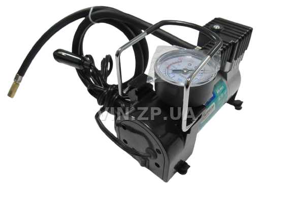 Компрессор автомобильный BALANSA 150 Вт, 10 Атм, 35 л/мин, в прикуриватель, шланг 1м , провод 3м 3