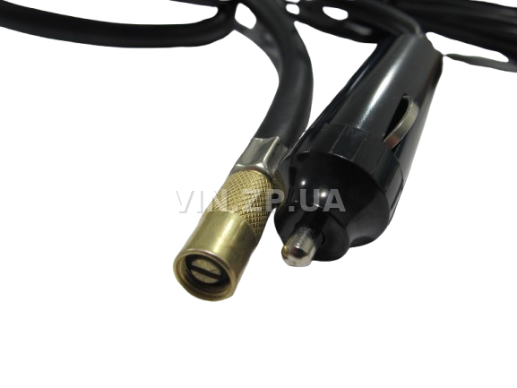 Компрессор автомобильный BALANSA ЛЮКС 150 Вт, 10 Атм, 35 л/мин, в прикуриватель, шланг 1м , провод 3м 2