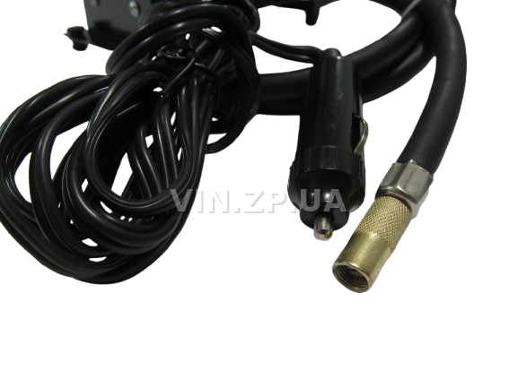 Компрессор автомобильный BALANSA ЛЮКС 150 Вт, 10 Атм, 35 л/мин, в прикуриватель, с фонарём, шланг 1м , провод 3м 2