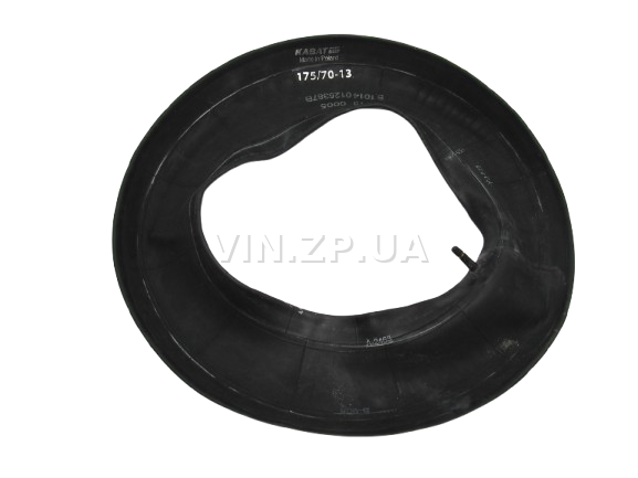 Камера автомобильная R13 для шин 175-185 KABAT с золотником и колпачком  в сборе 1