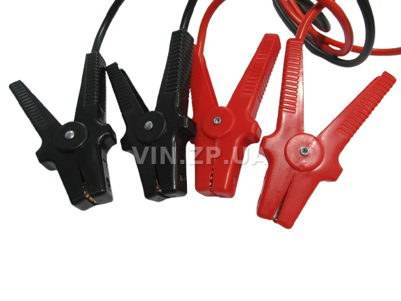 Стартовые провода прикуривания 400A BALANSA 2.5м, комплект 2 шт, клеммы в полной изоляции, сумка 3