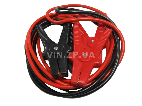 Стартовые провода прикуривания 500A BALANSA 3.5м, комплект 2 шт, клеммы в полной изоляции, сумка 2