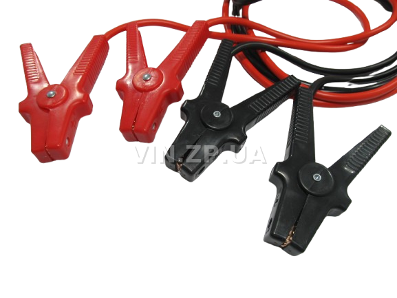 Стартовые провода прикуривания 500A BALANSA 3.5м, комплект 2 шт, клеммы в полной изоляции, сумка 3
