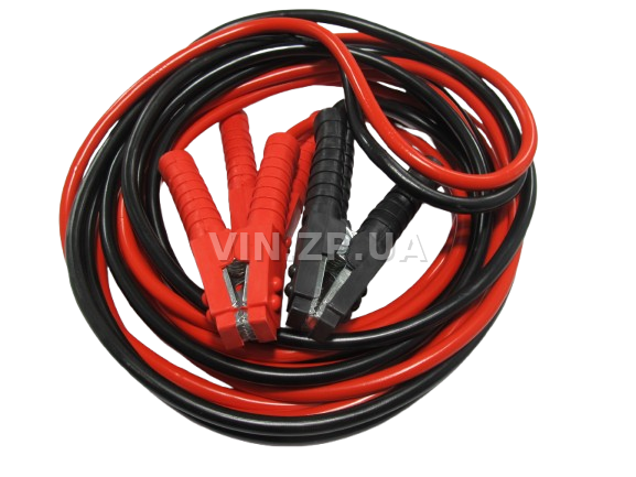 Стартовые провода прикуривания 800A BALANSA 6.0м, комплект 2 шт, клеммы в полной изоляции, сумка 2