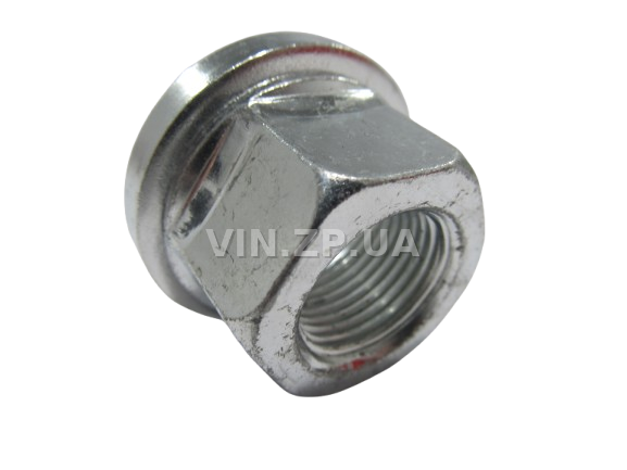 Гайка колеса Газель, Соболь, ГАЗ 3302, 2705, ключ 27 FLAGMUS с прессшайбой, М18 х 1.5 х 40, 1шт 1