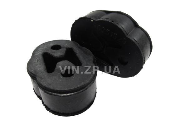 Подушка трубы приемной и глушителя Ланос, Сенс CS-20 фигурная, комплект 2шт, резина OEM 96351529 2