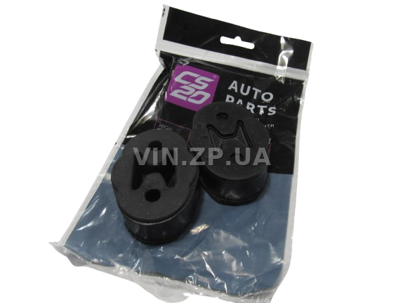 Подушка трубы приемной и глушителя Ланос, Сенс CS-20 фигурная, комплект 2шт, резина OEM 96351529 3