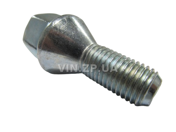 Болт колеса Ланос, Сенс, Нексия GENUINE ключ 19, М12 x 1.5 x 33, 1шт OEM 94501733 (63862)
