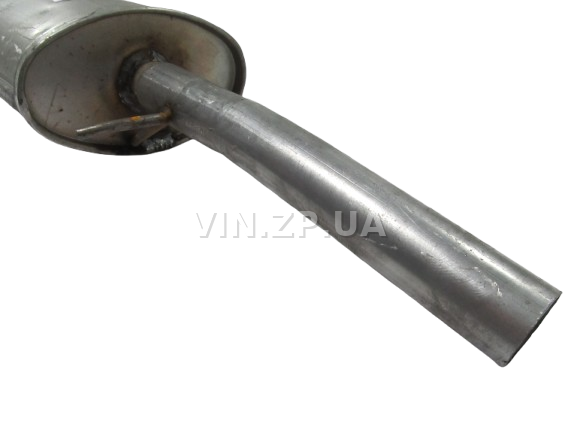 Глушитель ВАЗ 2112 POLMO задний, алюминизированный 2