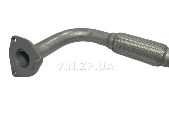 Труба приемная Ланос 1.5, Сенс 1.5, седан, хетчбэк ТМК с гофрой OEM 96352212 2
