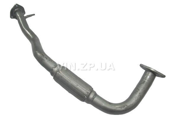 Труба приемная Ланос 1.5, Сенс 1.5, седан, хетчбэк ТМК с гофрой OEM 96352212 1