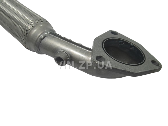 Труба приемная Авео 1.5i-1.6i, седан, хетчбек, под датчик ТМК с гофрой OEM 96536980 2