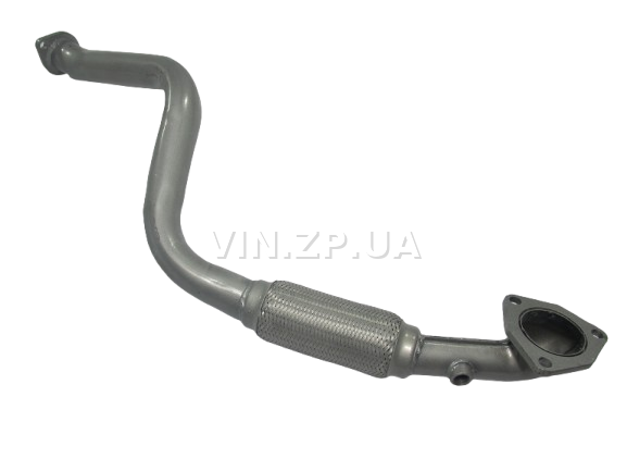 Труба приемная Авео 1.5i-1.6i, седан, хетчбек, под датчик ТМК с гофрой OEM 96536980 1