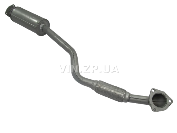 Труба приемная Лачетти 1.4i-1.6i ТМК с гофрой OEM 96490131 1