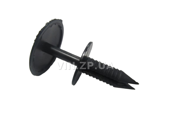 Клипса пистон обшивки салона Газель ГАЗ 3302, 2705, 2217 АвтоПласт  к-кт 2шт - "мама+папа", чёрная 1